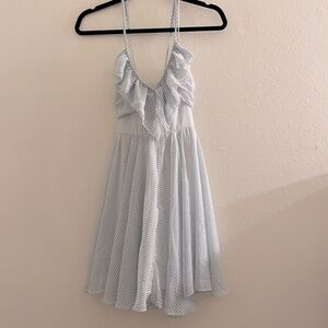 Guess blue striped dress Size 6